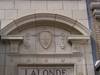 Top of LaLonde Building, built 1928 - architect John G. Link